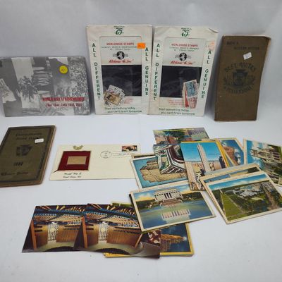 Sale Photo Thumbnail #483: Philatelic, Postcards & PA Books