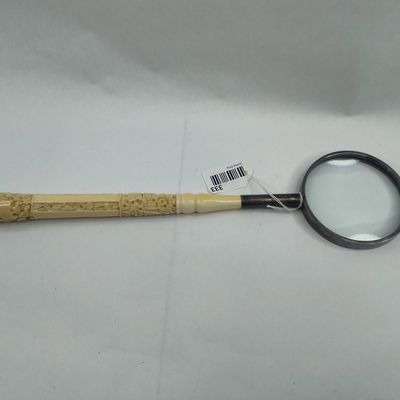 Sale Photo Thumbnail #330: Bone Handle & Silver Mounts Magnifier