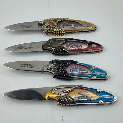 Sale Photo Thumbnail #396: Harley-Davidson Folding Knives Set