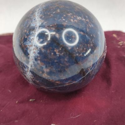 Sale Photo Thumbnail #487: Blue Sodalite Lapidary Sphere