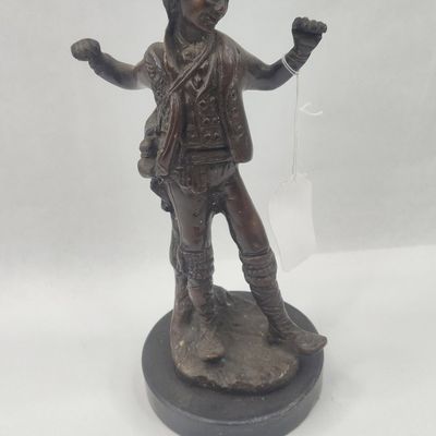 Sale Photo Thumbnail #272: Cast Metal Figure of a Dancing Boy