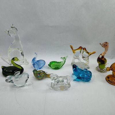 Sale Photo Thumbnail #210: Murano & Blown Glass Animal Figurine