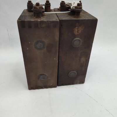 Sale Photo Thumbnail #205: Pair Wood Case Ignition Coils