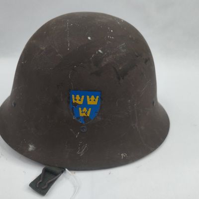 Sale Photo Thumbnail #138: Swedish M1937/65 Military Steel Helmet