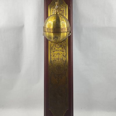 Sale Photo Thumbnail #3: Franklin Mint Drake Falling Ball Clock