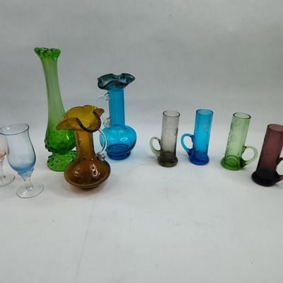Sale Photo Thumbnail #167: Set Mid-C. Glass Vessels