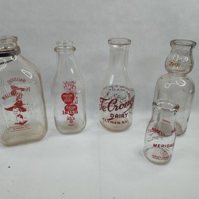 Sale Photo Thumbnail #485: Set Glass McAllister's Dairy
