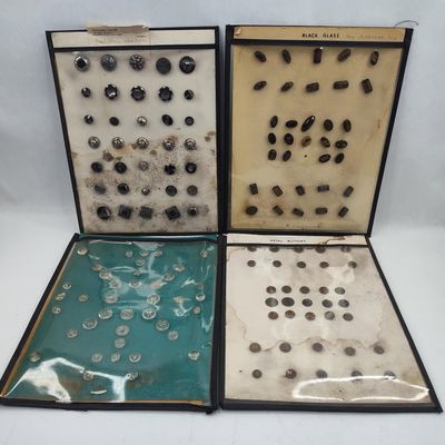 Sale Photo Thumbnail #409: & Glass & Metal Buttons