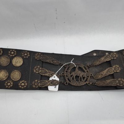 Sale Photo Thumbnail #196: Argentine Gaucho Leather Rastra Belt