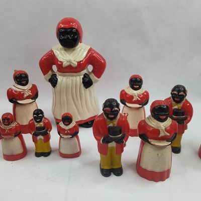 Sale Photo Thumbnail #4: Mid-C. American Caricature Kitchenware
