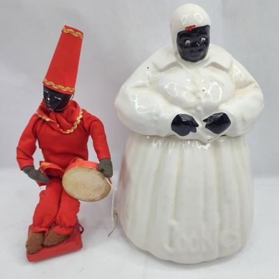 Sale Photo Thumbnail #56: McCoy & Black Americana Cookie Jar