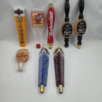 Sale Photo Thumbnail #410: Collection of Beer Tap Handles