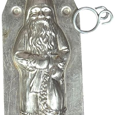 Sale Photo Thumbnail #88: H. Walter Berlin Tin Metal Santa Claus Chocolate Mold