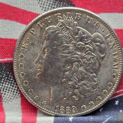 1889 Morgan 90% Silver Dollar