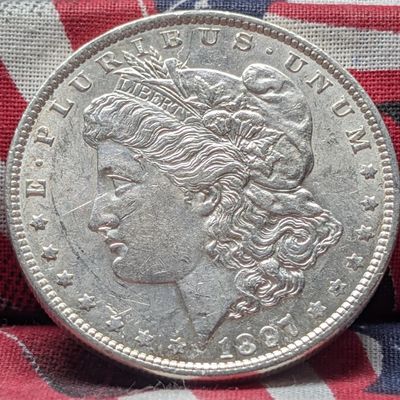 1897 Morgan 90% Silver Dollar