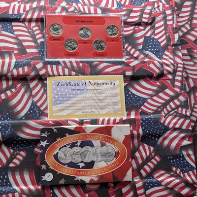2007 Denver Edition Only U.S. State Quarter Collection In Original Packaging w/ COA