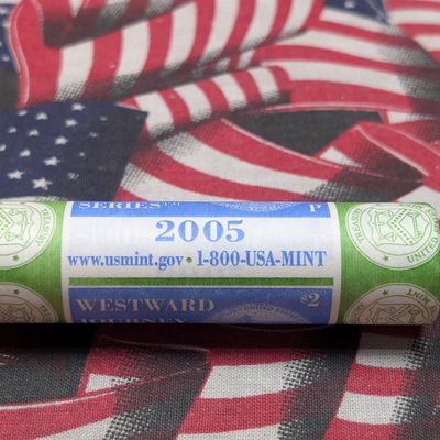 Roll of 2005-P Westward Journey Jefferson Nickels