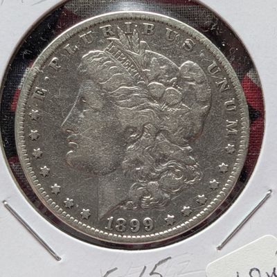 1899-O Morgan 90% Silver Dollar - VAM - F