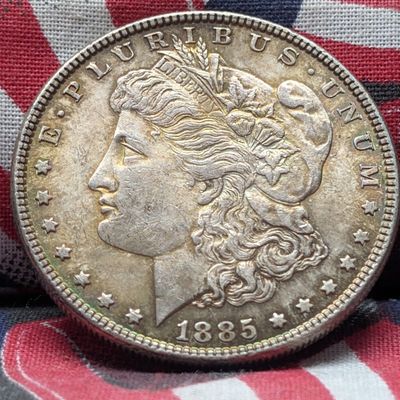 1885 Morgan 90% Silver Dollar