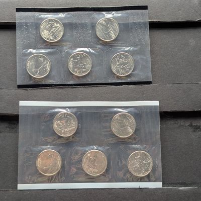 2003 P&D Unc. U.S. State Quarters Set, No Box - Only Quarters