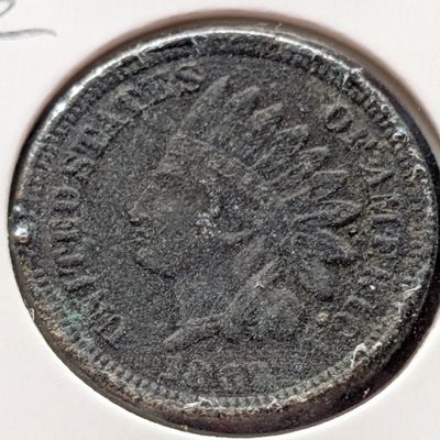 1862 Indian Head Copper Cent