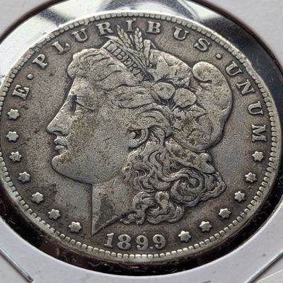 1899-S Morgan 90% Silver Dollar - VF