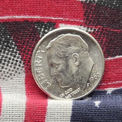 1960-D Roosevelt 90% Silver Dime