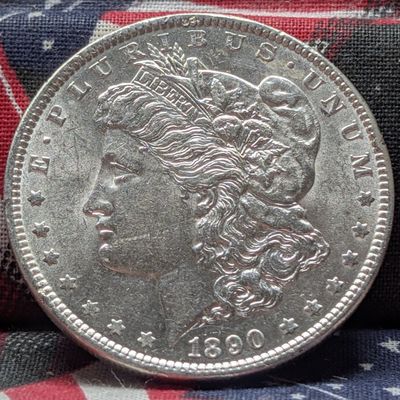 1890 Morgan 90% Silver Dollar