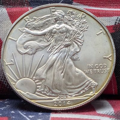 2014 American Silver Eagle One Troy Oz. .999 Fine Silver