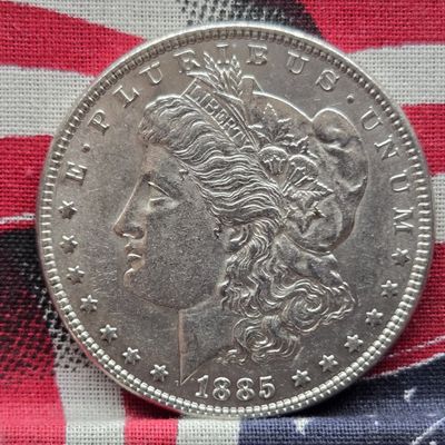 1885 Morgan 90% Silver Dollar
