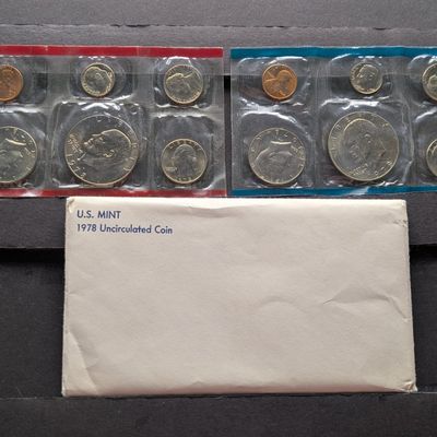 1978-P&D Unc. U.S. Mint Set In OGP - Includes Eisenhower Dollars