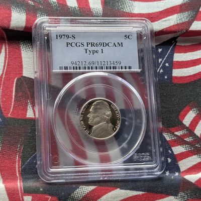 1979-S Type 1 Jefferson Nickel PCGS PR69 DCAM