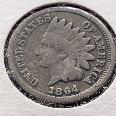 1864 Indian Head Cent - G