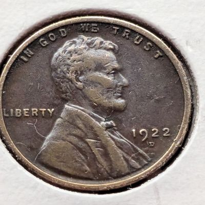 1922-D Lincoln Wheat Cent - VG - Semi Key Date