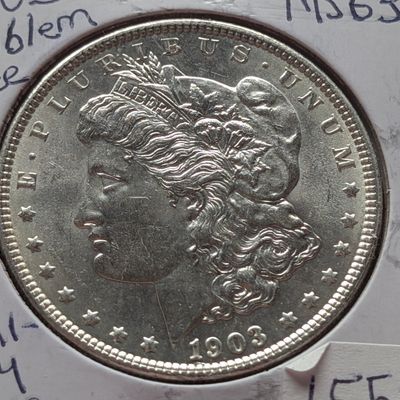1903 Morgan 90% Silver Dollar - Semi-Key Date!!