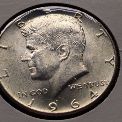 1964 Kennedy 90% Silver Half Dollar