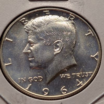 1964 Kennedy 90% Silver Half Dollar - MS