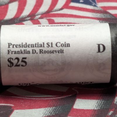 $25 Roll of 2014-D Franklin D. Roosevelt Presidential Dollars