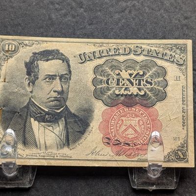 1874 Series United States 10 Cent Fractional Currency Note