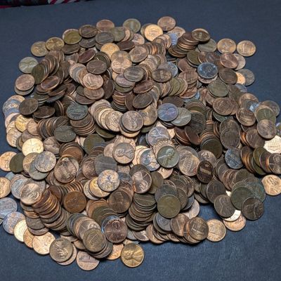 5 Pounds of Mixed Lincoln Cents