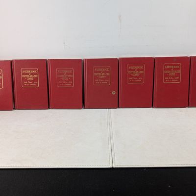 (7) Assorted Guide Books of U.S. Coins - 1980,1981, 1983, 1984, 1985, 1986 and 1987