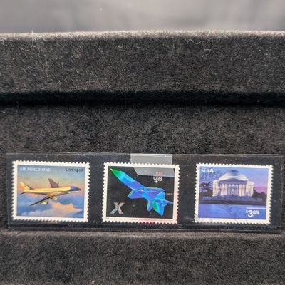 Sale Photo Thumbnail #366: (3) High Value U.S. Stamps, all used