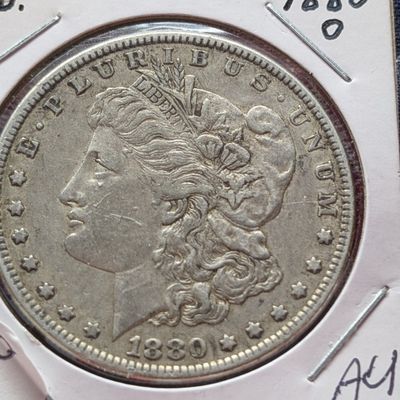 Sale Photo Thumbnail #69: 1880-O Morgan 90% Silver Dollar