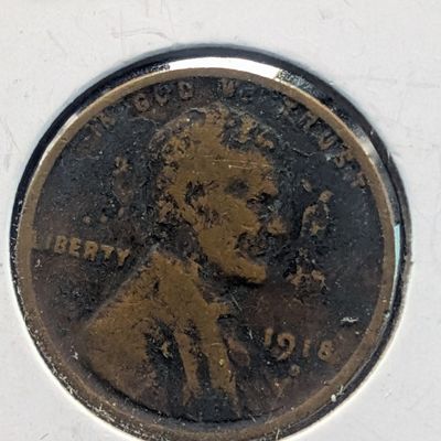 Sale Photo Thumbnail #193: 1918-D Lincoln Wheat Cent