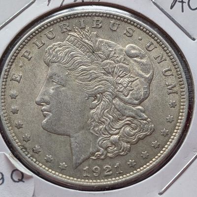 Sale Photo Thumbnail #202: 1921 Morgan 90% Silver Dollar
