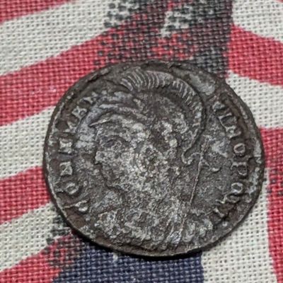 Sale Photo Thumbnail #332: 367-375 AD Ancient Roman Coin, Over 1,600 years old! - (EF-AMAZING DETAILS)