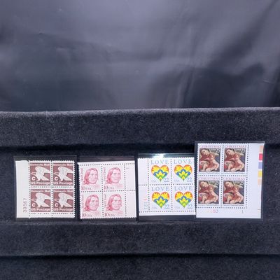 Sale Photo Thumbnail #364: (5) Assorted Plate Blocks All MOGNH