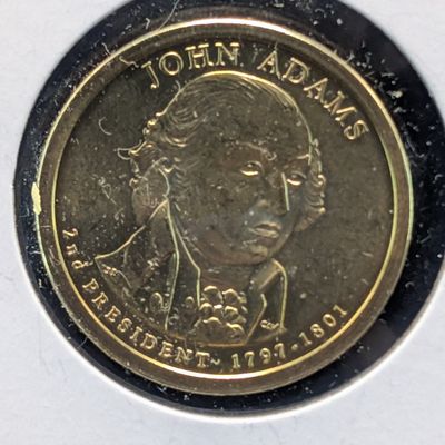 Sale Photo Thumbnail #151: 2007-D John Adams Presidential Dollar