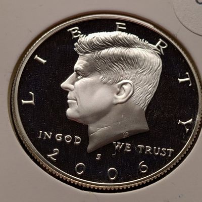 Sale Photo Thumbnail #224: 2006-S Proof Kennedy 90% Silver Half Dollar