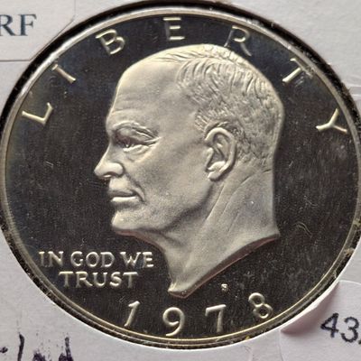 Sale Photo Thumbnail #293: 1978-S "Clad Proof" Eisenhower Dollar